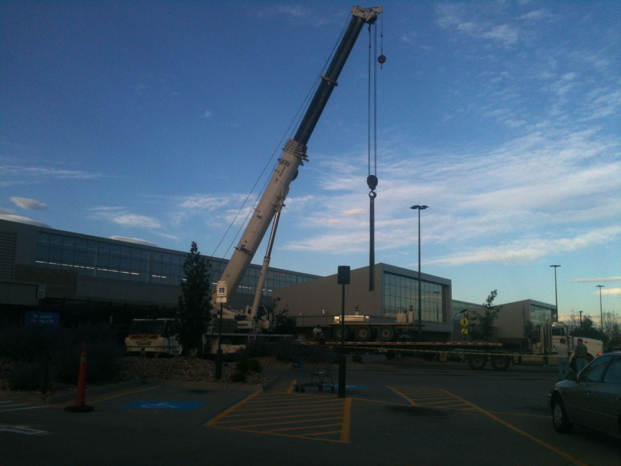Getting Setup to Fly 15 Ton Units - Walmart in Denver